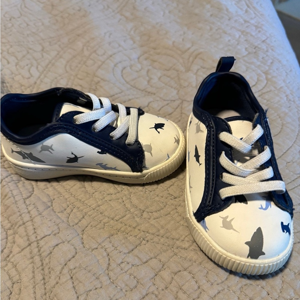 Shark toddler Carter’s sneakers 5